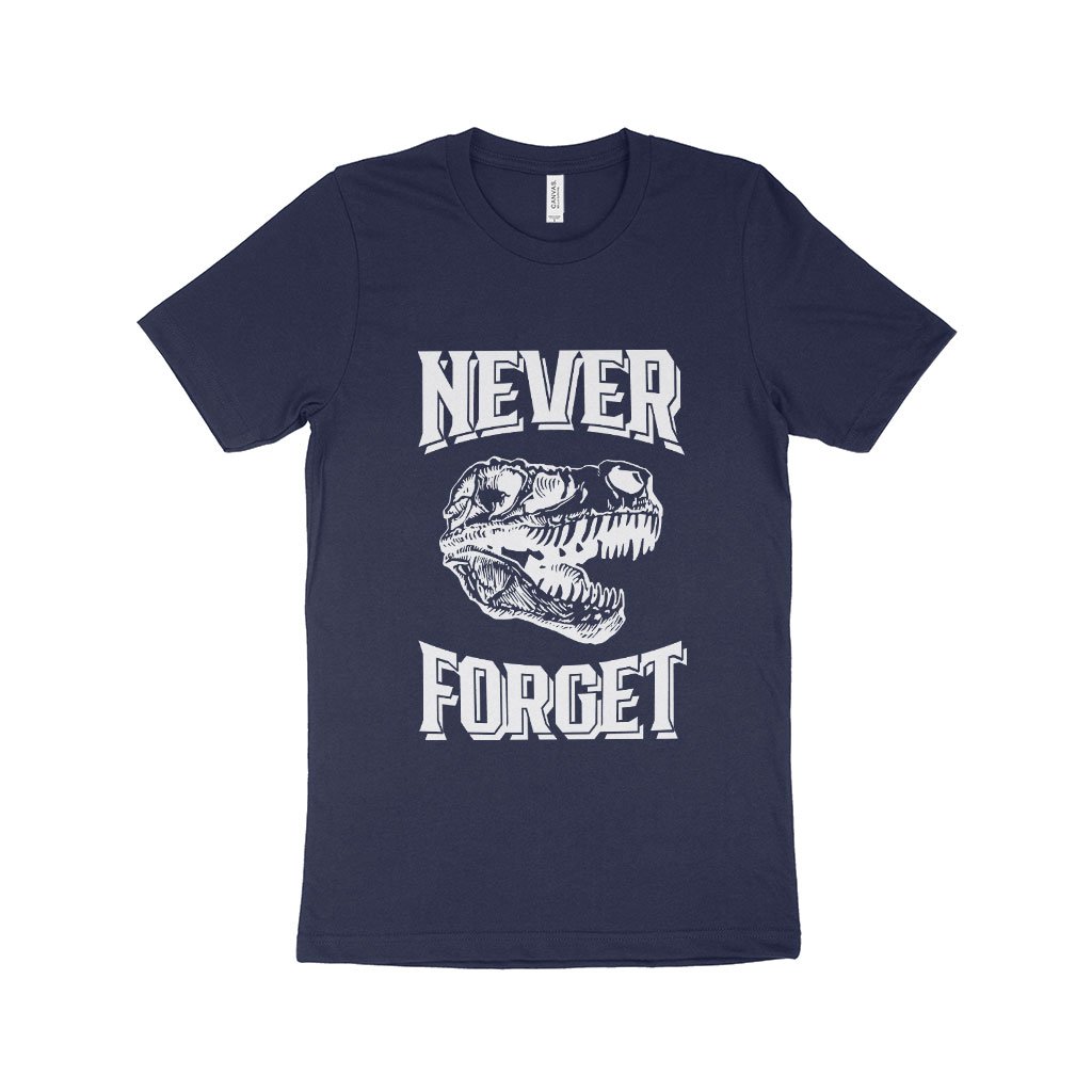 Never Forget Dinosaur T-Shirt Made in USA