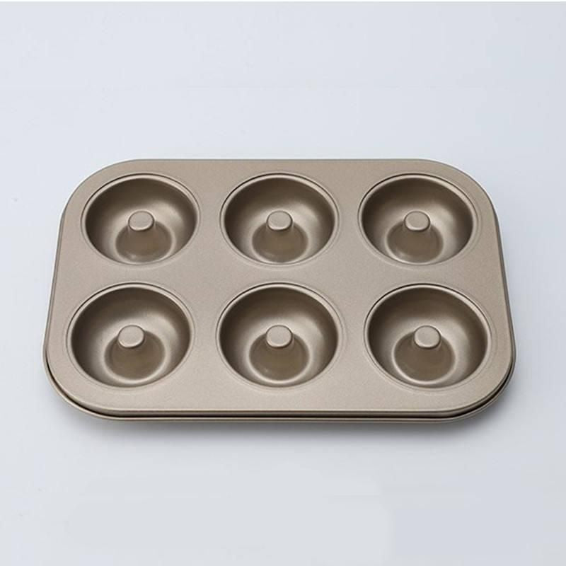 6-Hole Non-Stick Cartoon Cake & Muffin Baking Pan