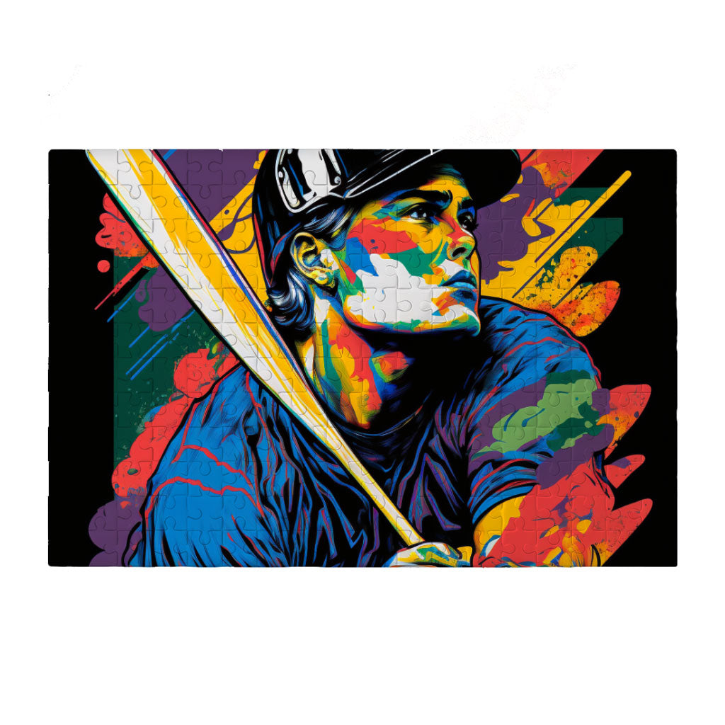 Baseball Art Puzzles - Colorful Jigsaw Puzzle - Trendy Puzzles