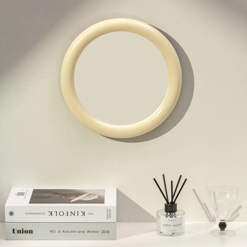 Elegant 30cm Round Mirror