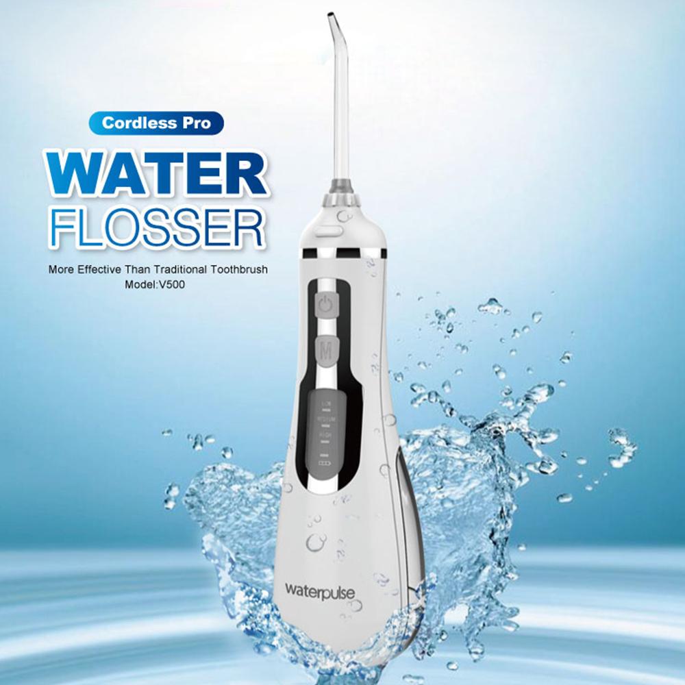 Water Flosser Cordless Dental Portable Oral Irrigator Teeth Cleaning