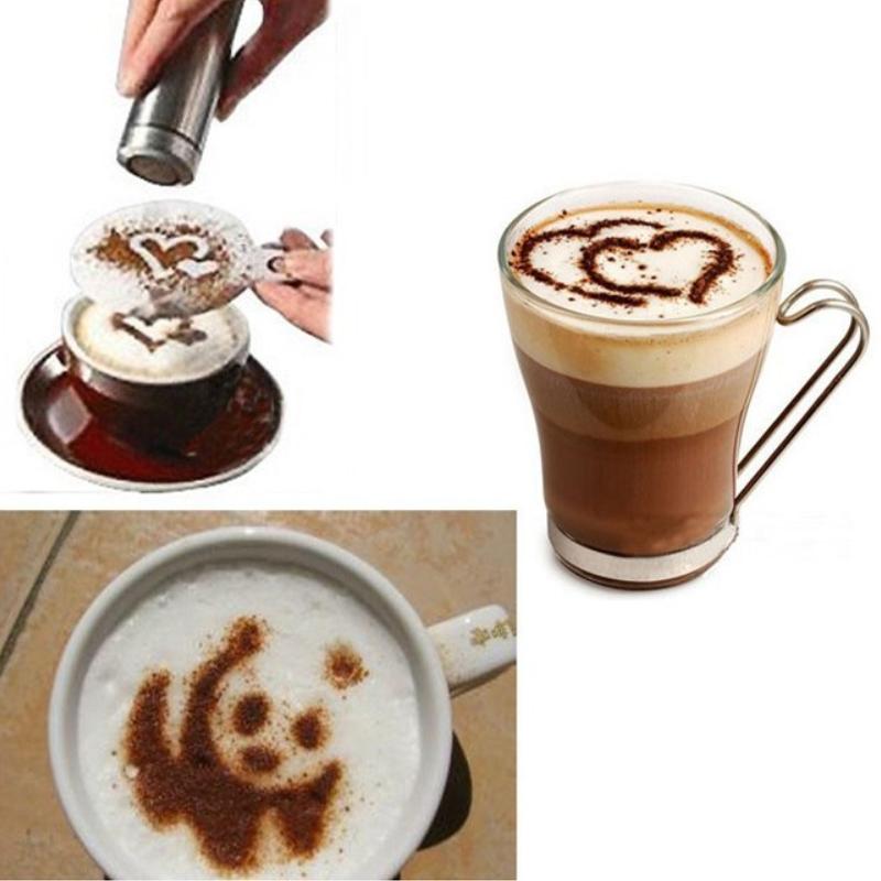Latte Lover's Coffee Design Topper Tool In 2 Pak