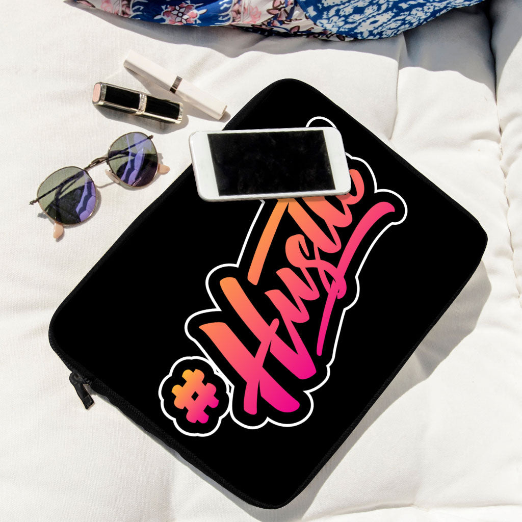 Hustle MacBook Pro 16" Sleeve - Hashtag Laptop Sleeve - Cool Printed MacBook Sleeve