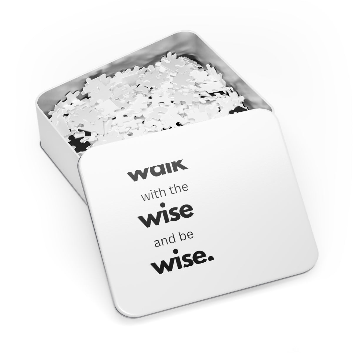 Home Decor, Puzzle Print for Children or Adults, Walk With The Wise