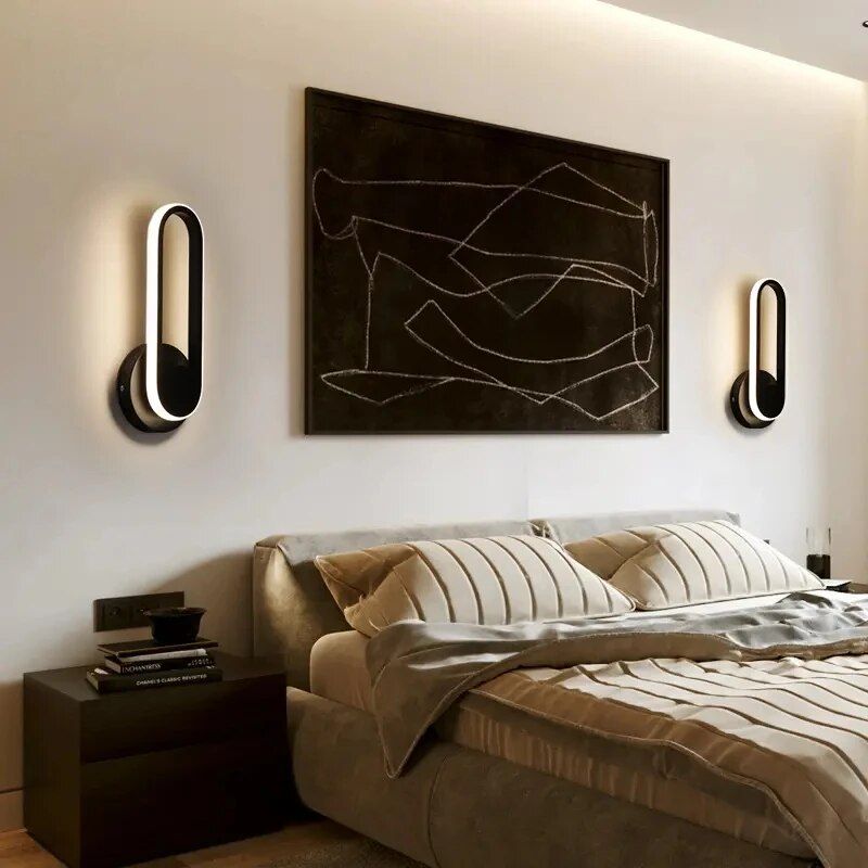 Modern 12W Adjustable Touch Wall Lamp