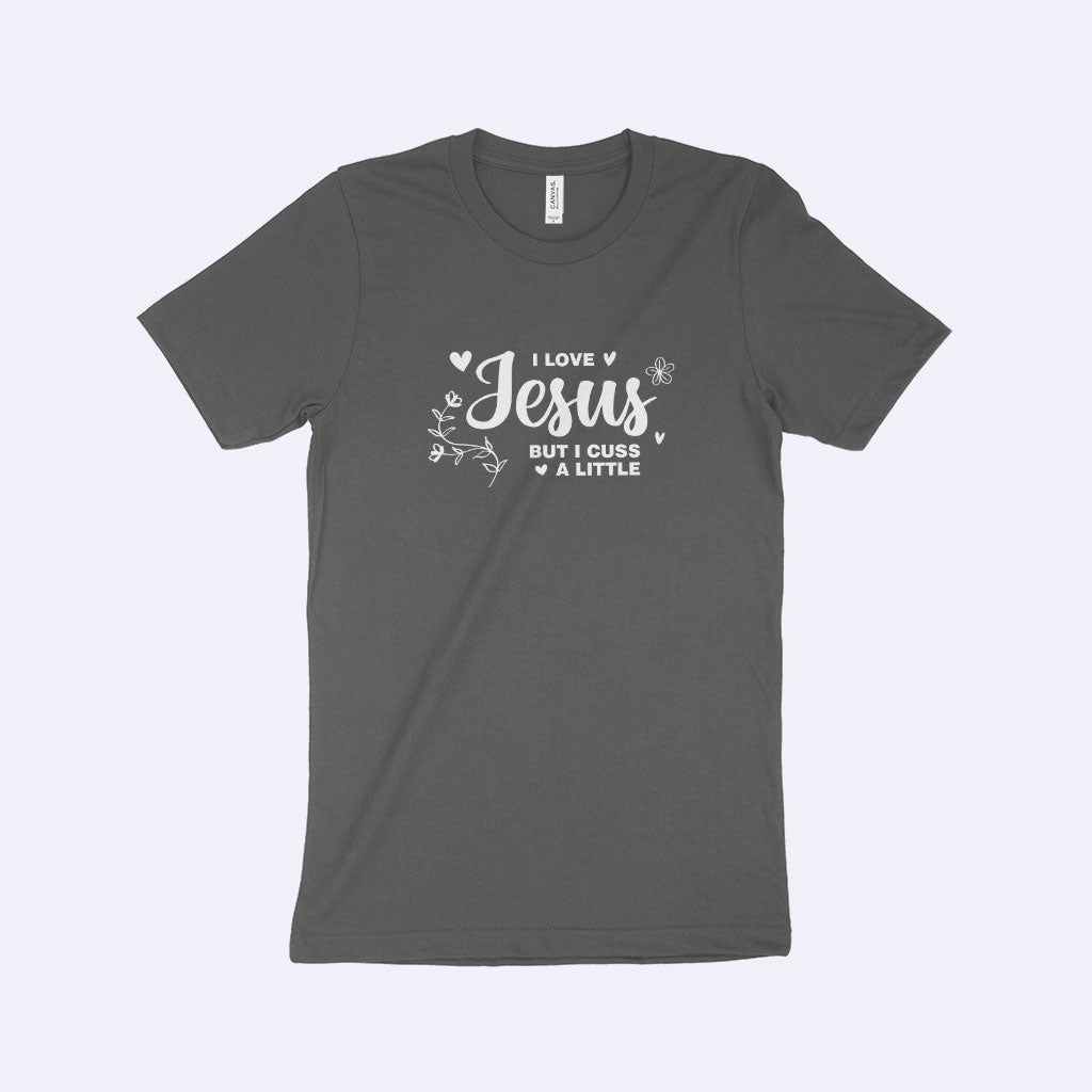 I Love Jesus Unisex Jersey T-Shirt Made in USA