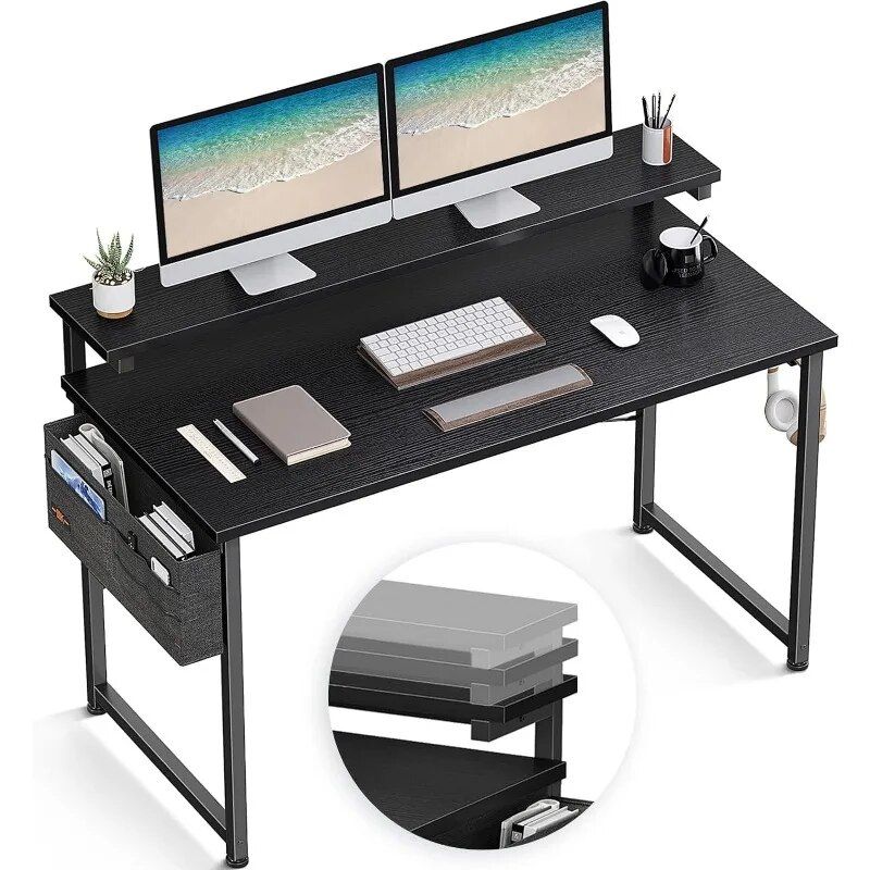 Adjustable Monitor Shelf Home Office Desk