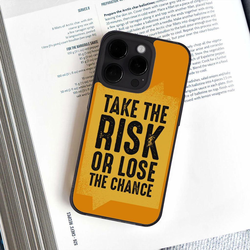 Take the Risk iPhone 14 Pro Max Case - Cool Phone Case for iPhone 14 Pro Max - Trendy iPhone 14 Pro Max Case