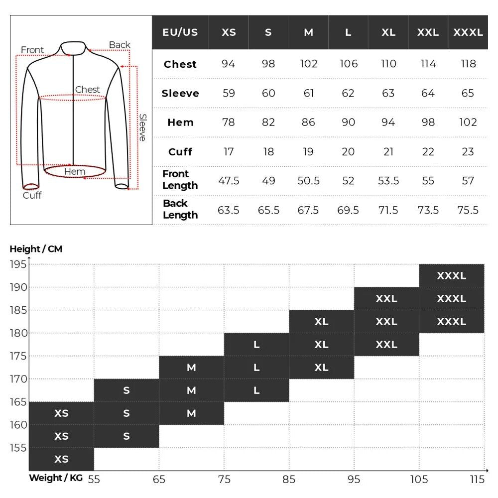 Elite Performance Long Sleeve Cycling Jersey