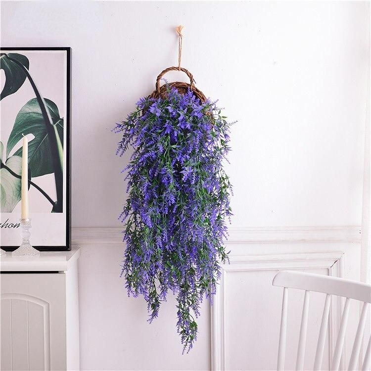 75cm Indoor/Outdoor Artificial Malt Grass Wall Flower Decor