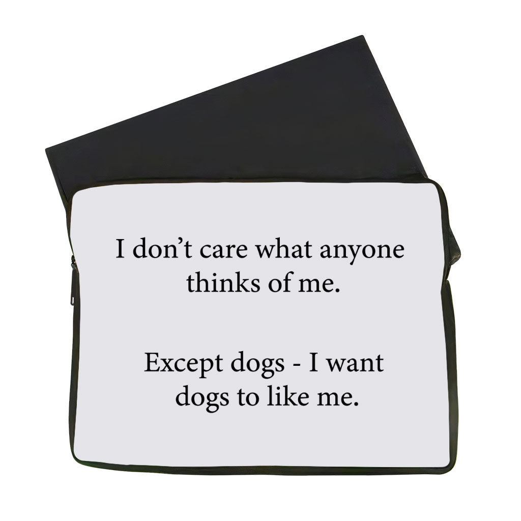 Dog Lover MacBook Air 14" Two-Sided Sleeve - Printed Laptop Sleeve - Funny MacBook Sleeve