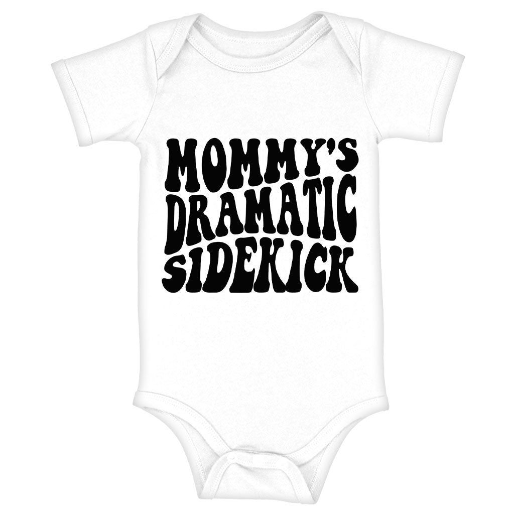 Dramatic Baby Jersey Onesie - Funny Design Baby Bodysuit - Cool Design Baby One-Piece