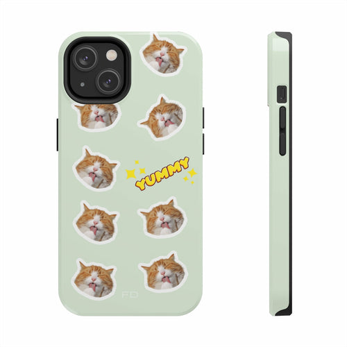 Cat Yummy Tough Case for iPhone with Wireless Charging