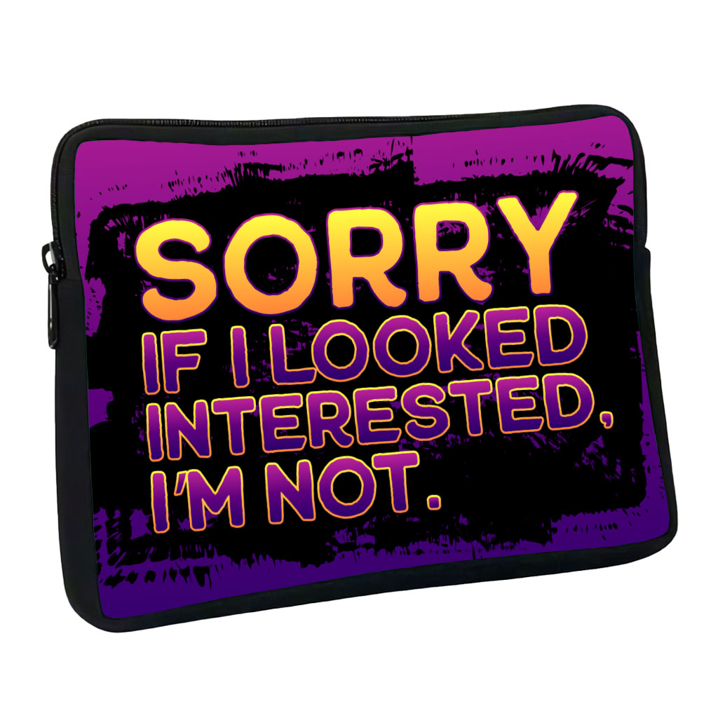 Sarcastic MacBook Pro 16" Sleeve - Graphic Laptop Sleeve - Funny Design MacBook Sleeve