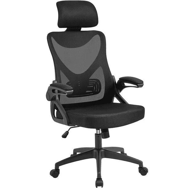 High Back Ergonomic Office Chair with Adjustable Headrest