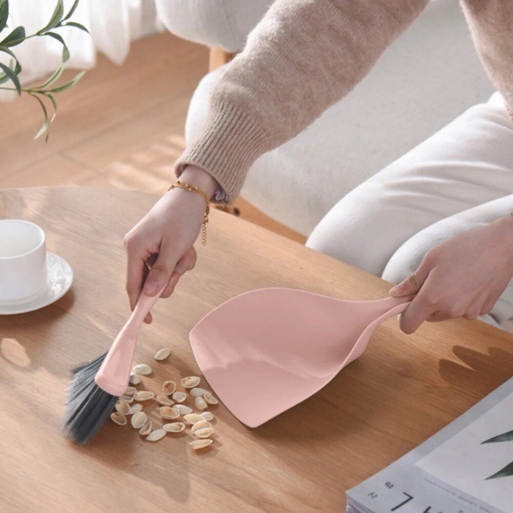 Compact and Efficient Mini Broom Dustpan Set for Easy Cleaning