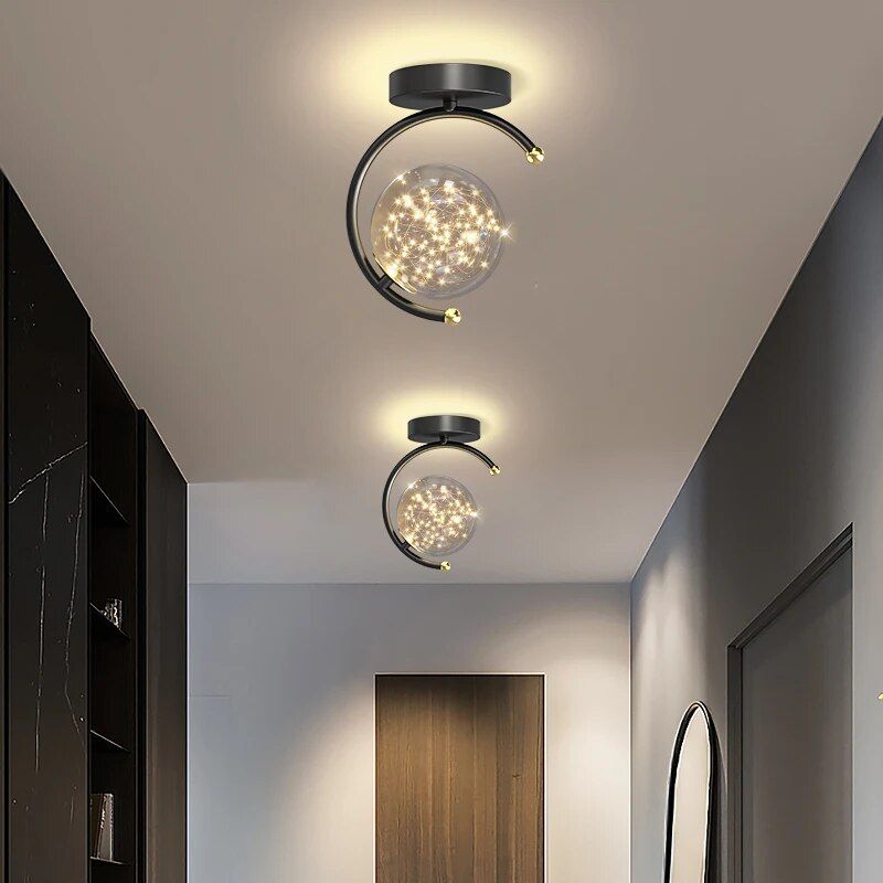 Contemporary LED Ceiling Light - Modern Indoor Chandelier for Living Room, Kitchen, and More