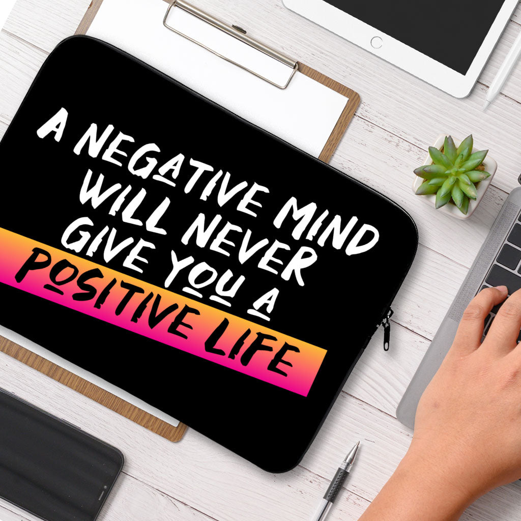 Positive Quote MacBook Air 14" Sleeve - Trendy Laptop Sleeve - Cool MacBook Sleeve