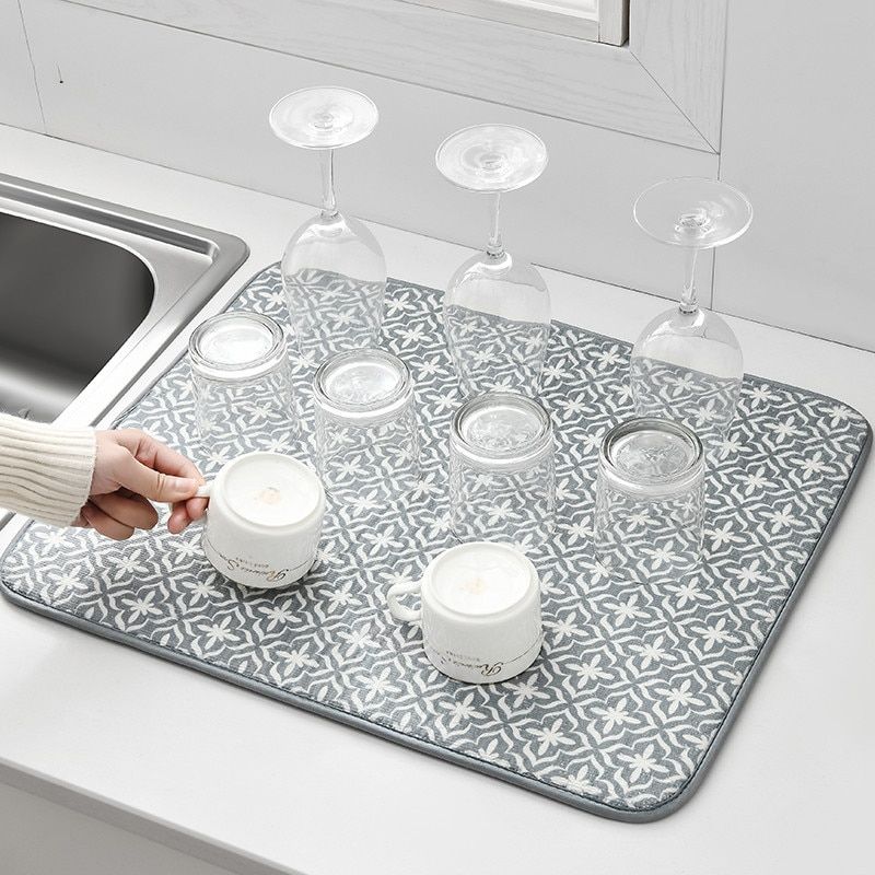 Multi-Purpose Microfiber Drain Mat