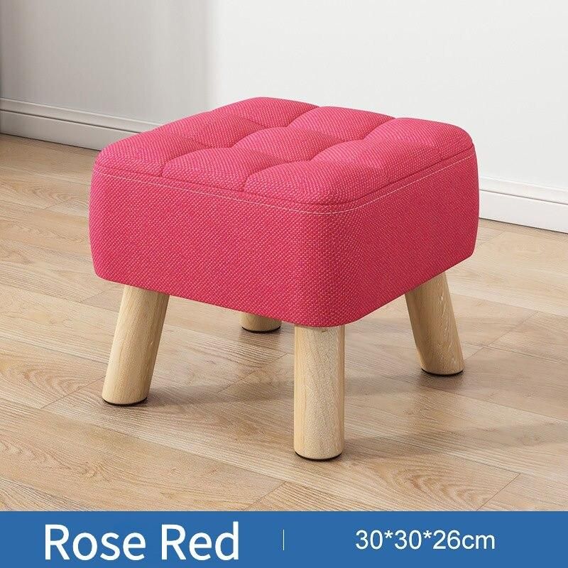 Modern Minimalist Round Ottoman Stool