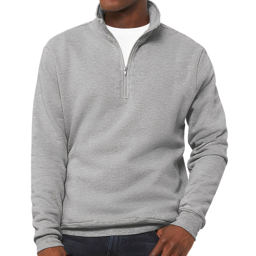 Husband Daddy Protector Hero Zip Pullover - Cool Fleece Pullover - Printed Pullover