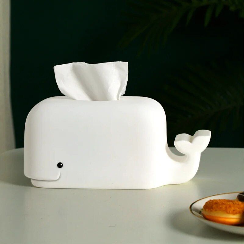 Creative Silicone Tissue Box with Mobile Phone Stand