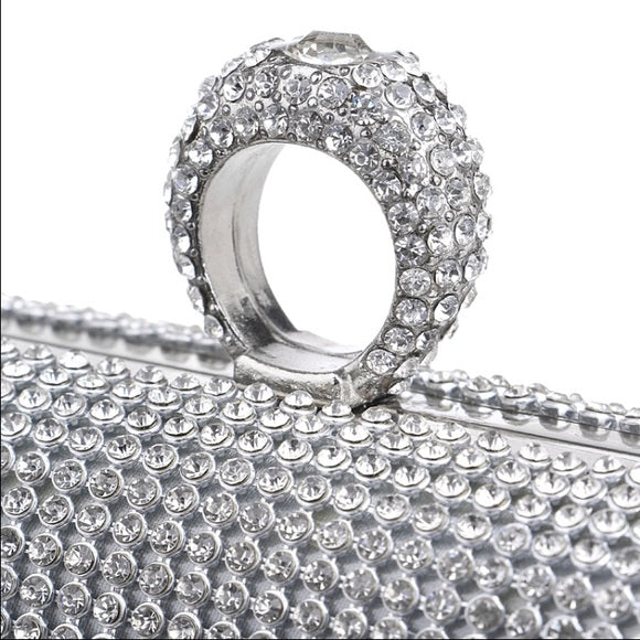 Rhinestone Evening Clutch