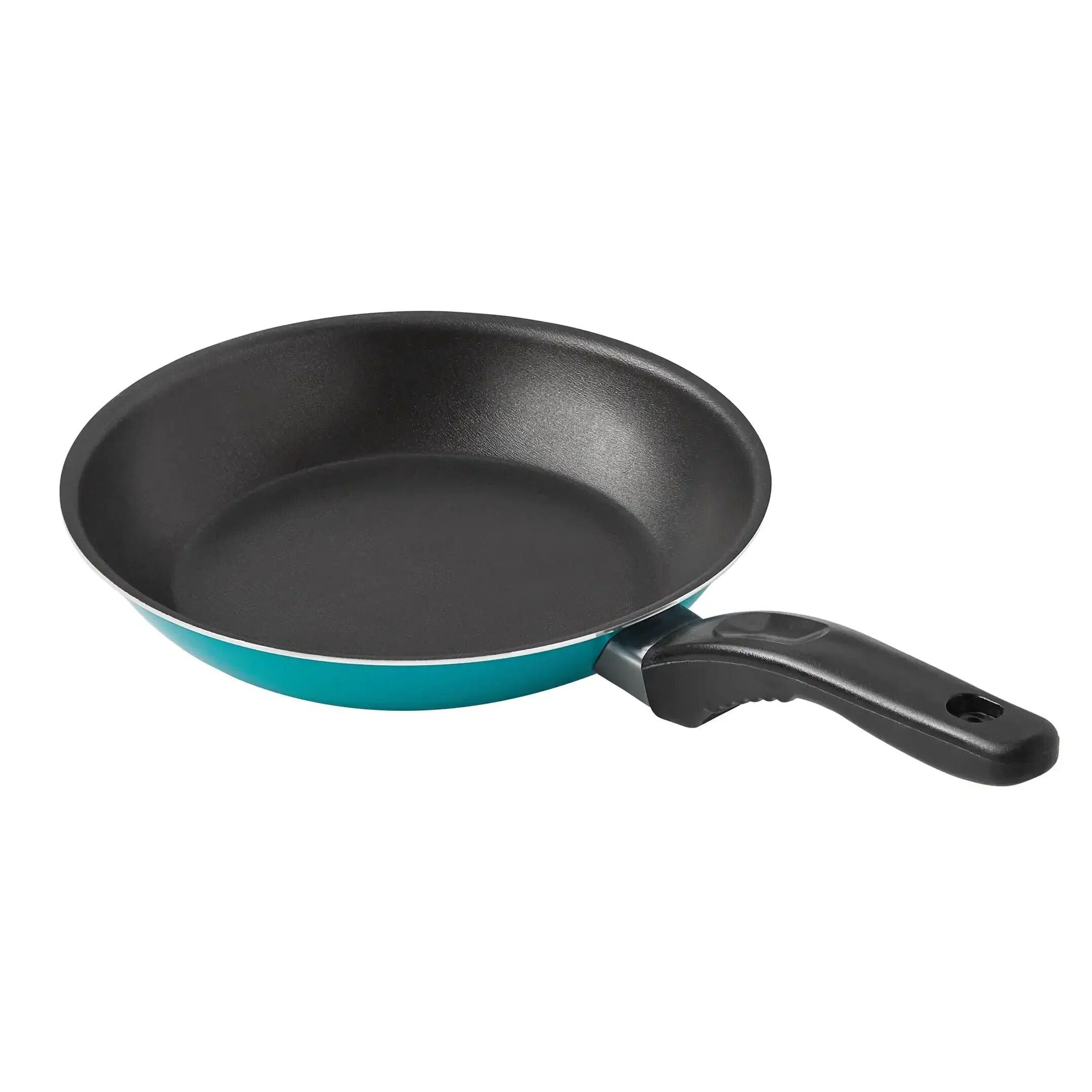 7-Piece Teal Non-Stick Aluminum Cookware Set