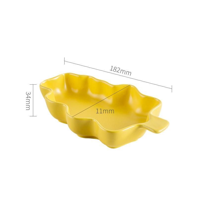 Modern Ceramic Christmas Tree Baking Pan