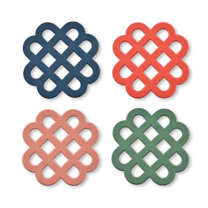 Eco-Friendly Silicone Trivet Mats - Heat Resistant, Traditional Chinese Style