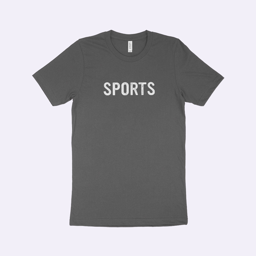 Sports Unisex Jersey T-Shirt Made in USA