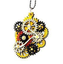 Kinetic Main Gear Necklace 6001C | Red Sunflower