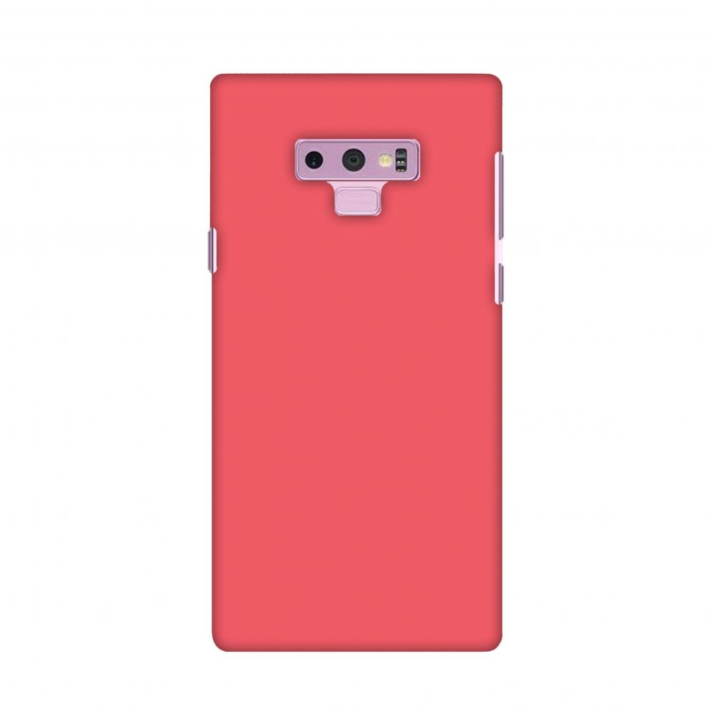 Amaranth Red Slim Hard Shell Case For Samsung Galaxy Note 9 | Black Poppy