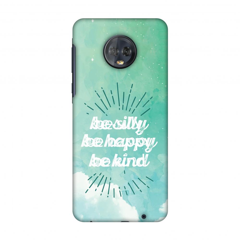 Be Silly Slim Hard Shell Case For Motorola Moto G6 Plus