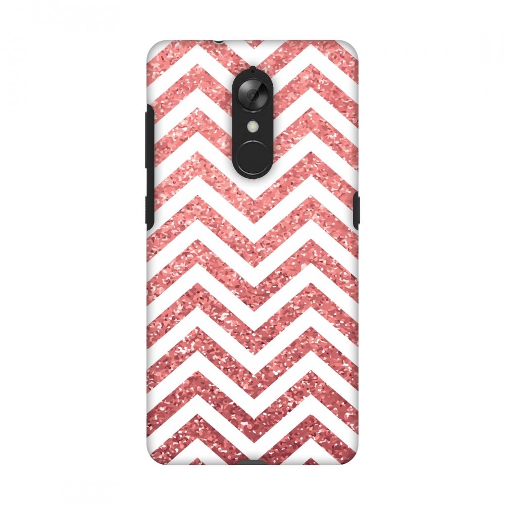 Chevron 1 Slim Hard Shell Case For Lenovo K8 | Black Poppy