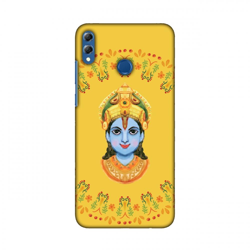 Almighty Krishna 3 Slim Hard Shell Case For Huawei Honor 8X Max | Black Poppy