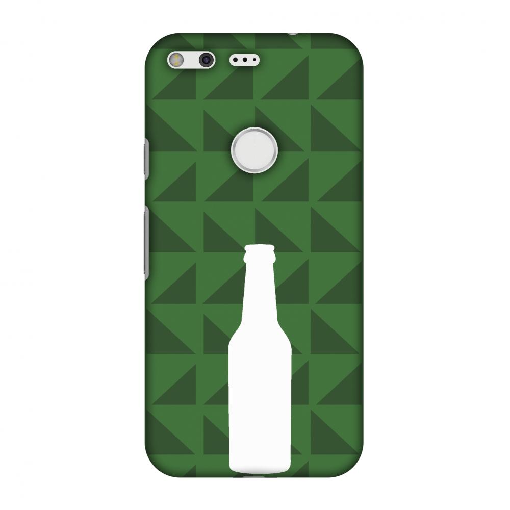 Beer And Pattern - Green Slim Hard Shell Case For | Black Poppy