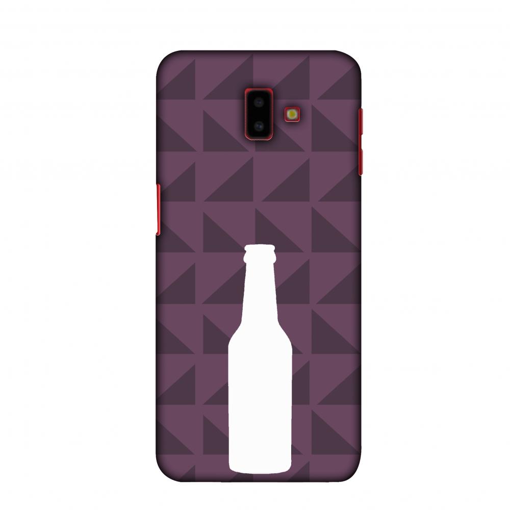 Beer And Pattern - Saturated Pink Slim Hard Shell | Black Poppy