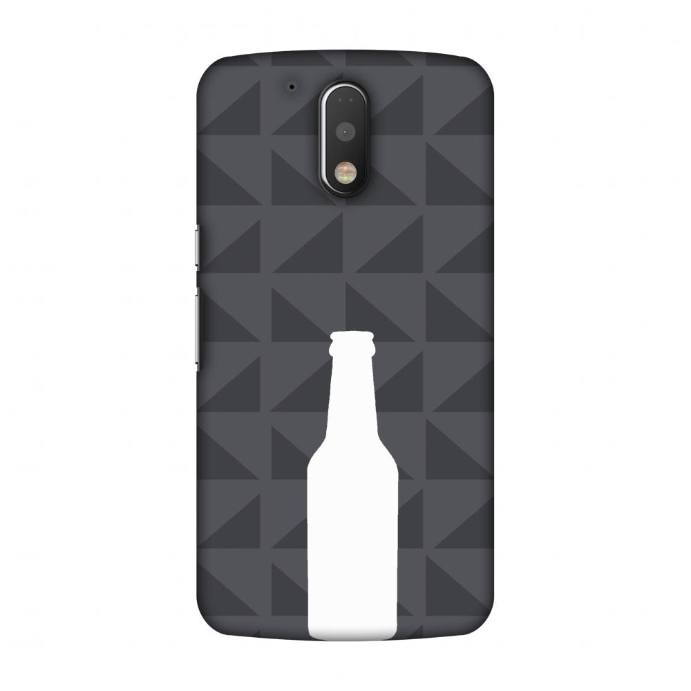 Beer And Pattern - Burnt Grey Slim Hard Shell Case