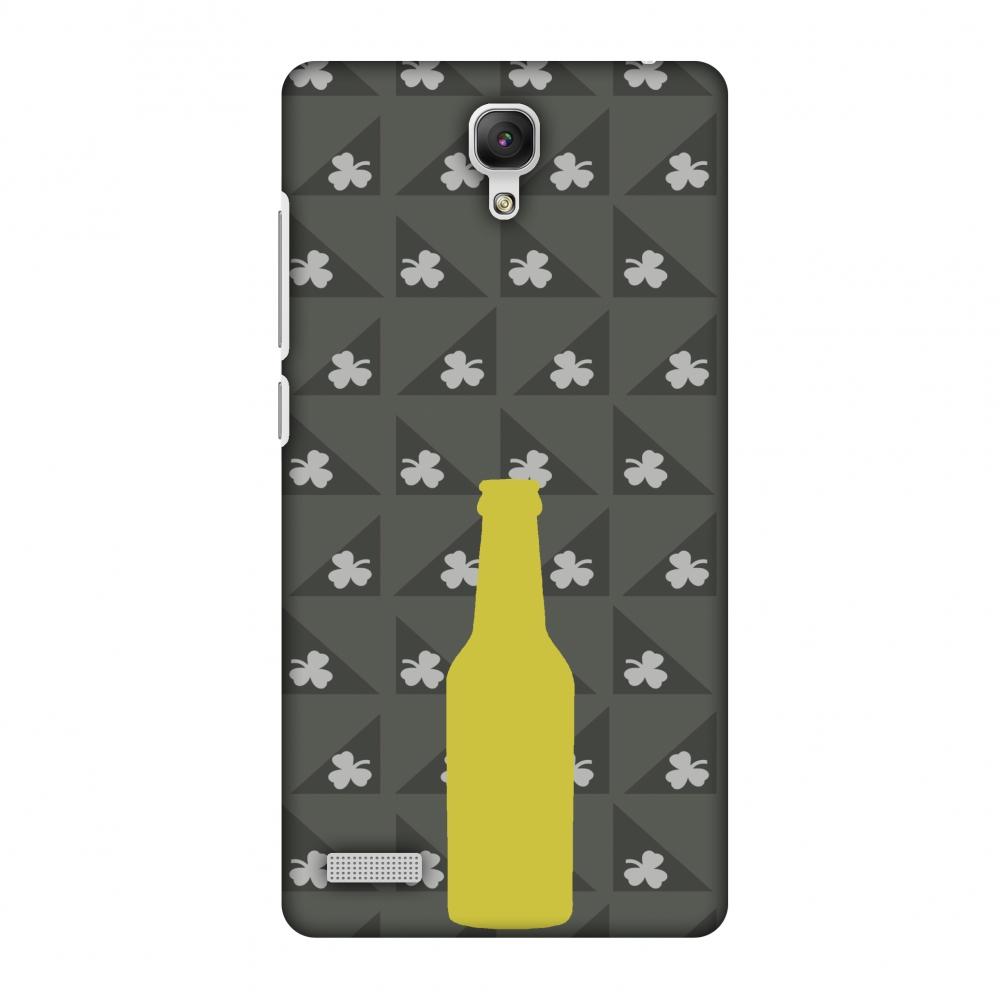 Beer And Pattern With Shemrock - Rust Brown Slim | Black Poppy