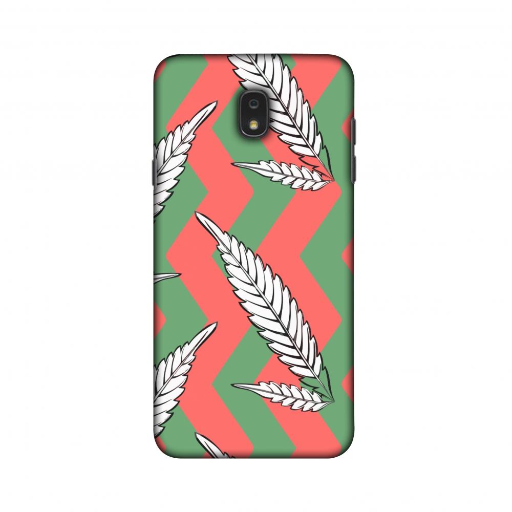 Along The Chevron - Pink And Green Slim Hard Shell