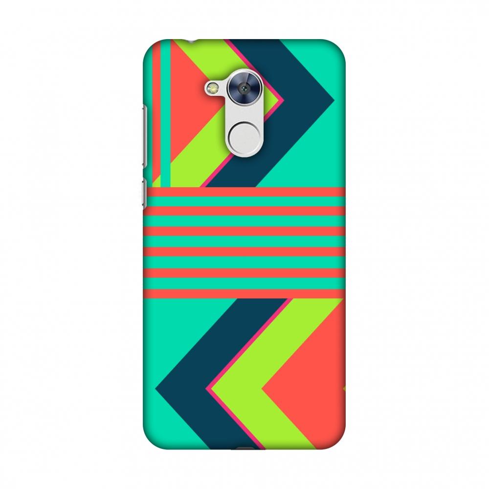 Aztec - Teal And Coral Slim Hard Shell Case For | Black Poppy