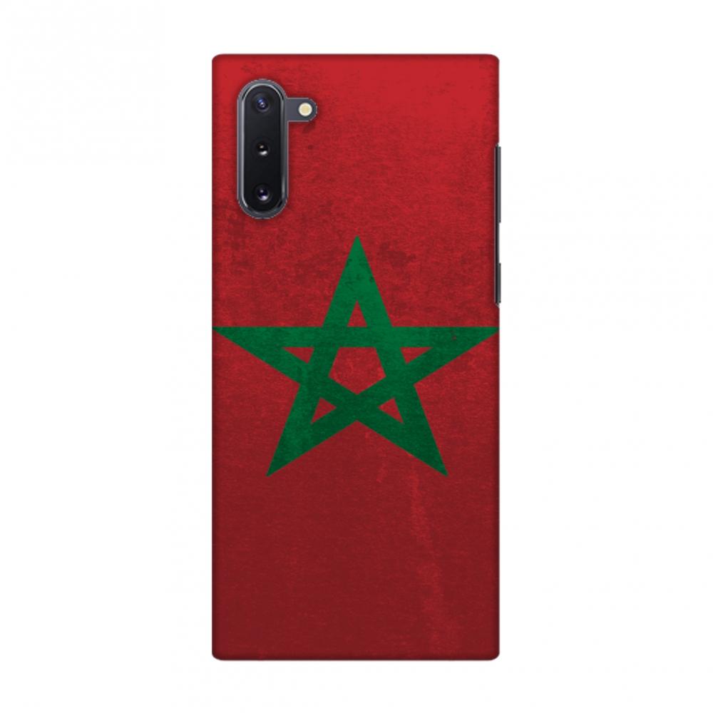 Soccer - Love For Morocco Slim Hard Shell Case For Samsung Galaxy | Black Poppy