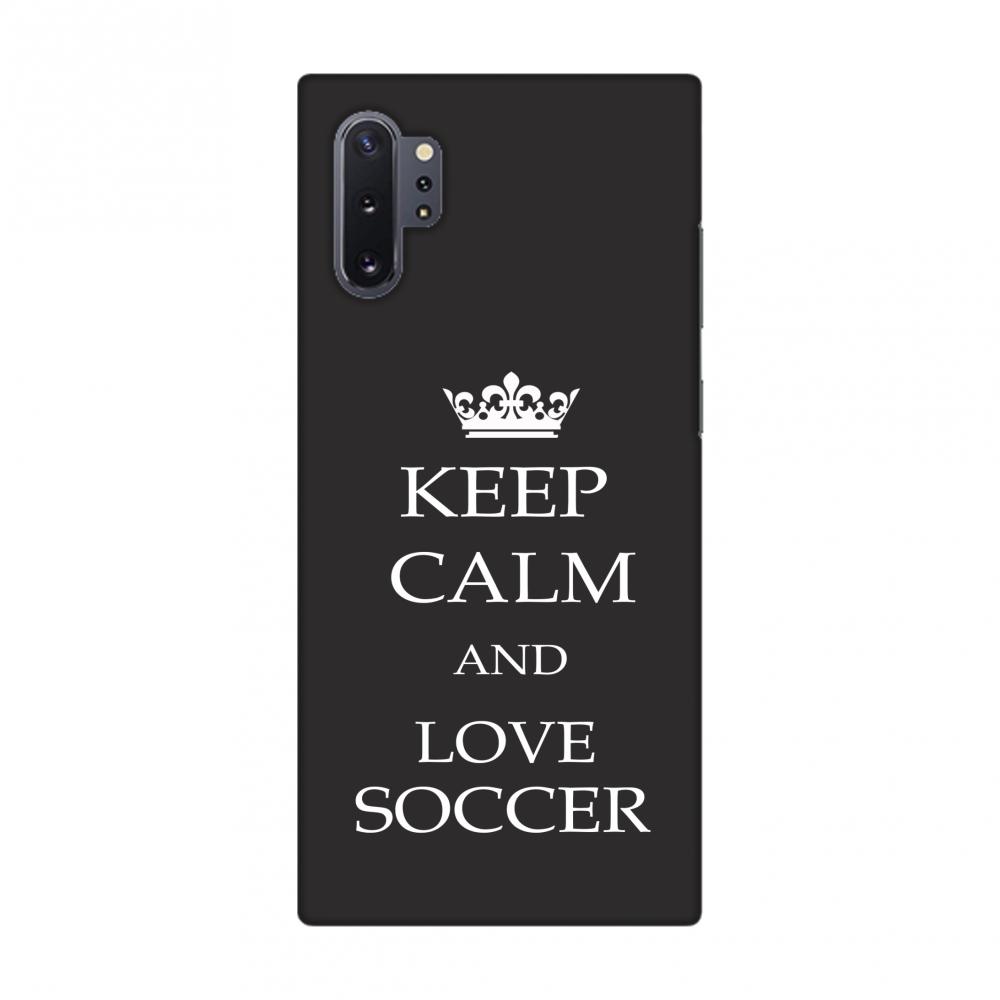 Soccer - Keep Calm Love Soccer - Grey Slim Hard