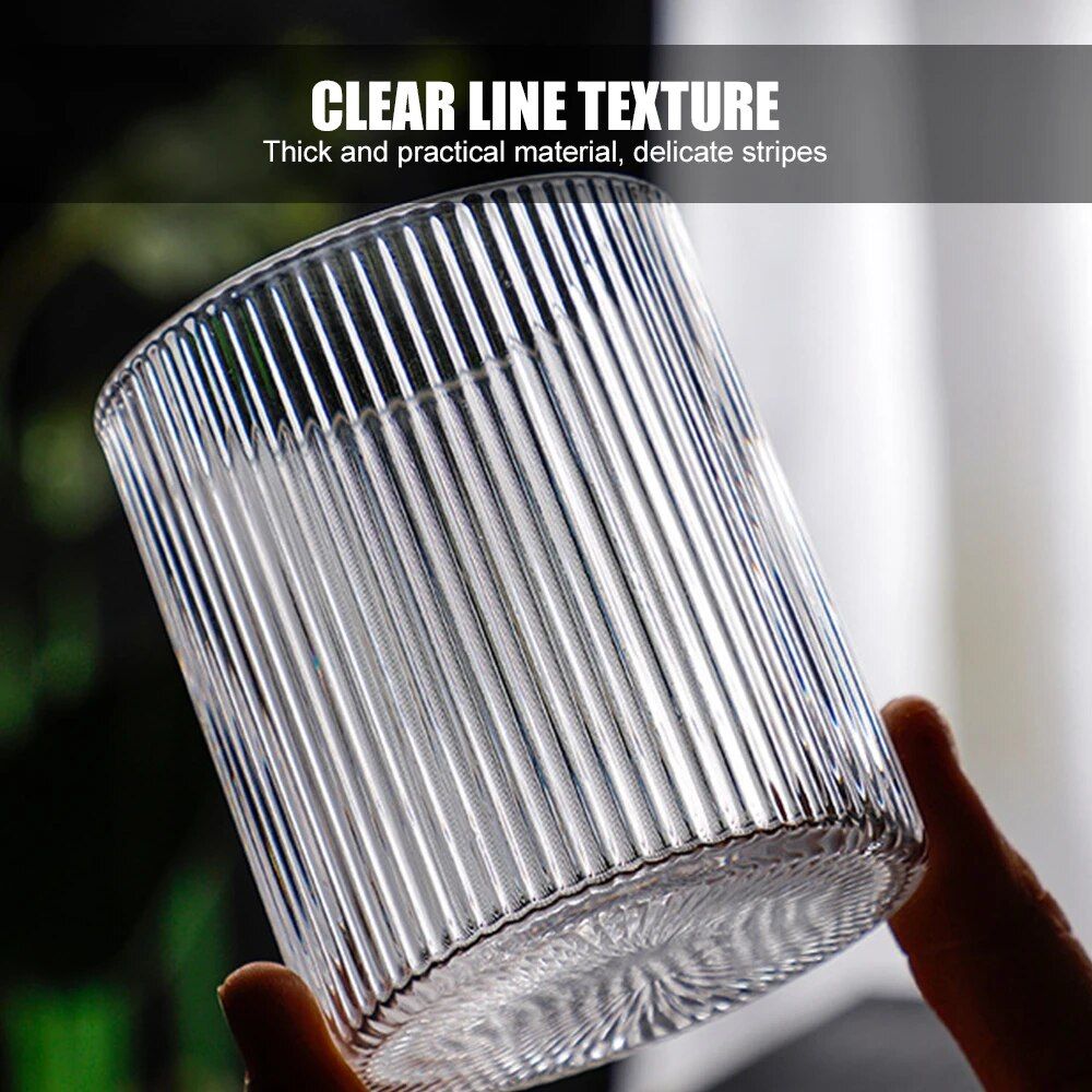 Versatile High Borosilicate Glass Cup - Heat-Resistant, Multi-Use Drinkware