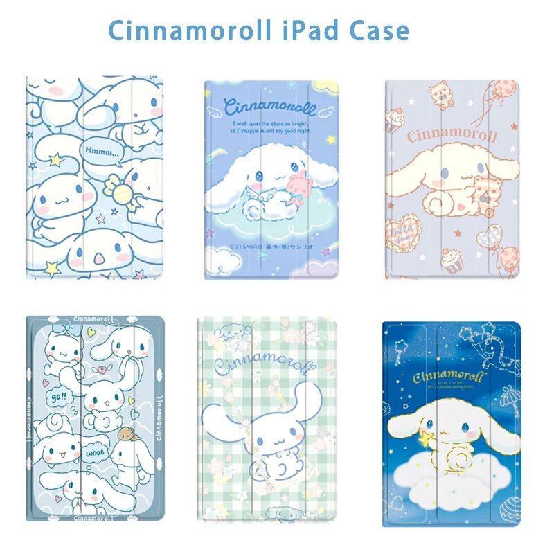 Cinnamoroll Cartoon Silicone Case for iPad