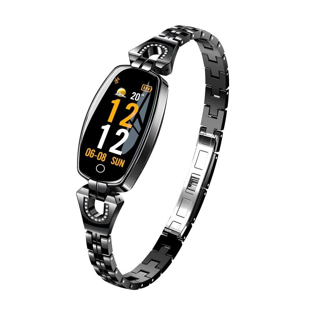 2023 Elegant Diamond Wristband Smartwatch: Fitness & Heart Rate Tracker - IP67 Waterproof