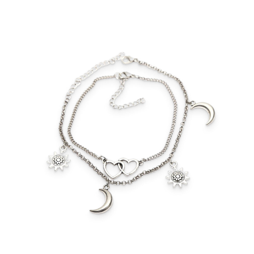 Silver Beach Anklet