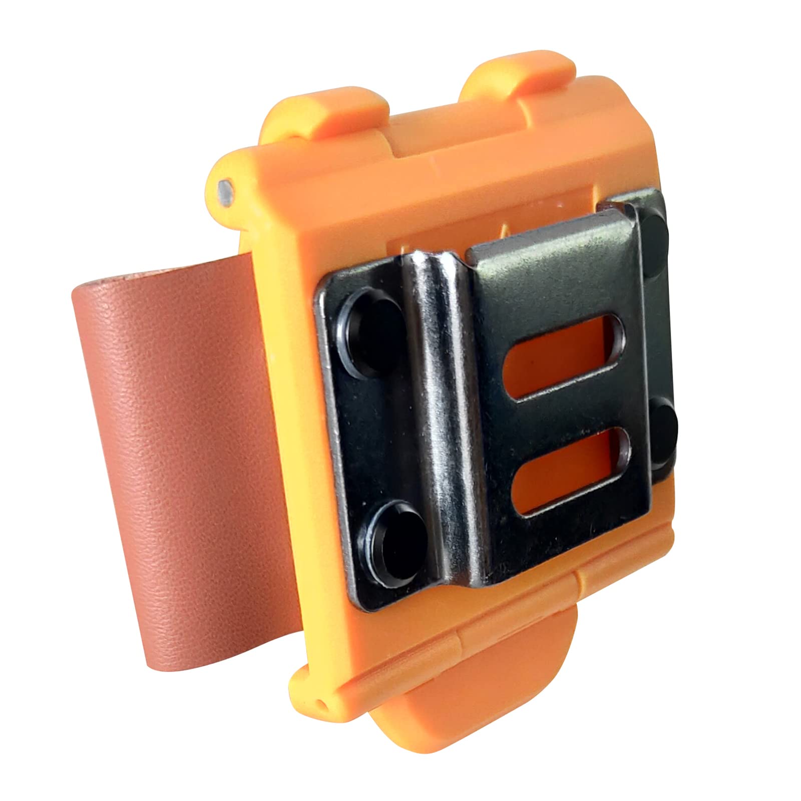 Tape Measure Holder, Tape Measure Holster Clip on Tool Belt, Clip-On Tape Measure Holder, Measuring Tape Holster for Belt, Tool Bags, Pockets or Pants.Only Drill Holster, Without Drill Clip.