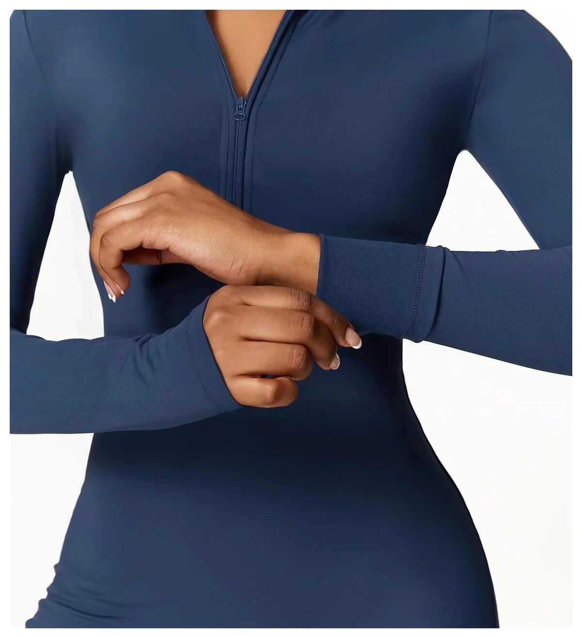 Cozy Fleece Women's Yoga Bodysuit